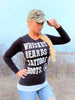Whiskey And Beards Long Sleeve by Luckless Outfitters