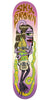 TOY MACHINE BROWN "GUEST" 8.25" SKATEBOARD DECK