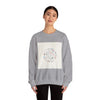 Hand-Drawn Doodle Circle Sweatshirt | line drawing, sketch pattern by Tristan’s Treehouse
