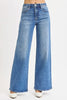 RISEN High Rise Wide Leg Jeans Plus Size
