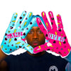 MASSOV Game Over Flag Football Gloves - Youth by Markwort