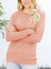 Round Neck Raglan Sleeve Sweater
