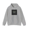 LOUD Self-Care, Metal Font Hoodie | gothic wellness quote, edgy self-care merch by Tristan’s Treehouse