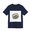 Glitch Cassette 'Perfectly Imperfect' Tee | glitch art shirt, retro tech nostalgic by Tristan’s Treehouse