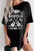 Graphic Round Neck Short Sleeve Oversized T-Shirt by Simply Love
