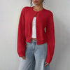 Light Ribbed Button-Up Cardigan by FitiqueFit