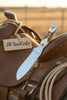 Drop Point Bushcraft Knife 10” – Polished Steel Blade with Natural Stag Handle by JW SteelCrafts