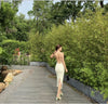 Plush Dress French Style Dress Long Dress Royal Sister Style Ladies Long Dress