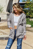 Women Full Size Teddy Hooded Jacket with Pockets Cozy Casual Jacket Comfortable Women Jacket by Stevvex