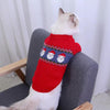 Puppy Dog Clothes Cat Christmas Sweater by My Store