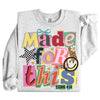 Preppy Girl Collage Y2K Sweatshirt by Dog Mom Hat