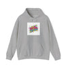 Crash Out Neon Meltdown Hoodie | skate graffiti, warning decal by Tristan’s Treehouse