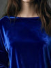 Full Size Velvet Long Sleeve T-Shirt Plus Size by Simply Love