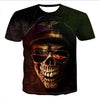 Mens Skull 3D t-shirts by FitiqueFit