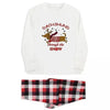 Parent-child Elk Pattern Plaid Pants Christmas Suit Long Sleeve by My Store