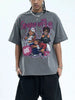 Men's Graphic Round Neck Half Sleeve T-Shirt by Simply Love