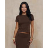 Slim-Fit Solid Color Combed Cotton Top – 3 Colors, S–L by FitiqueFit