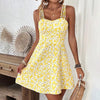 Women's Floral Print Cami Dress by FitiqueFit