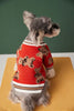 Dog Cat Sweater Preppy Style V-neck Striped Vest Pet Puppy Winter Warm Clothes Apparel For Dogs Cats by My Store
