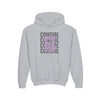 Girls Lavender Cowgirl Hooded Sweatshirt by Neon Spur