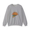 California Beach Sunset Crewneck, 70s Sunset Shirt | Retro Surf Graphic by Tristan’s Treehouse