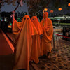 Children's Halloween Costume Pumpkin Cloak by My Store