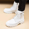 Leather Martin Boots by FitiqueFit