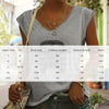 Women's V-Neck Short Sleeve T-Shirt by FitiqueFit