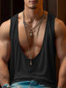 Men's Wide Strap Tank