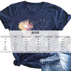 Women's Round Neck Short Sleeve T-Shirt, Summer Casual Tee by FitiqueFit