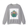 Retro Gamer Baby Crewneck Sweatshirt — Cute Arcade Controller Design by Tristan’s Treehouse