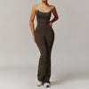 Women's Cross-Back Trumpet Jumpsuit – Sport Fashion Style by FitiqueFit