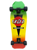 Hosoi Hammerhead Double Kick Rasta 10.25" Complete Skateboard