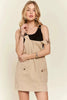 Adjustable Wide Strap Square Neck Overall Dress For Women – Modern Chic, Customizable Fit, Casual & Versatile by Stevvex