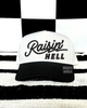 Raisin hell embroidered hat (black/white) by Madness & Mayhem LLC