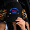 Friends in low places dive bar Trucker Hat by Madness & Mayhem LLC