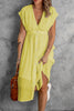 Double-layer Tulle Solid Color Dress