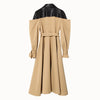 Women's Double Breasted Overknee Coat