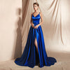 V-neck Simplicity Small Trailing Temperament Annual Meeting Sexy Host Evening Dress