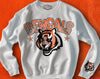 Faux Bling Football With Name - Sweatshirt by The Neeley Design Co Wholesale