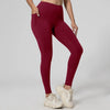 Running Leggings For Fitness Hip-lifting High-waisted With Pockets by My Store