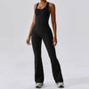 Women's Sleeveless Slim-Fit Long Pants Jumpsuit – Casual Sport Style by FitiqueFit