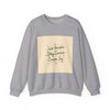 Just Breathe Stay Curious Create Joy Sweatshirt | Messy Handwritten Typography, Doodle Text Design by Tristan’s Treehouse