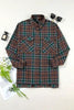 Timeless Women's Classic Plaid Button-Up Long Sleeve Jacket – Lightweight & Stylish Cotton-Blend Outerwear by Stevvex