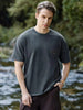 Men's Plus Size Outdoor Fishing Graphic Relaxed Fit T-Shirt by Simply Love
