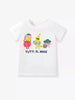 Children's Cute Cartoon Graphic Short Sleeve T-Shirt by Simply Love