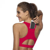 Women’s Breathable Sports Bra with Back Pocket by FitiqueFit