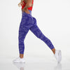 Snowflake Camouflage Seamless Yoga Pants – High Waisted Leggings by FitiqueFit