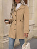 Women’s Elegant Woolen Coat – Medium-Length Lapel Slim Fit Winter Coat by FitiqueFit