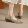 Women’s Retro Pointed High Heels by FitiqueFit